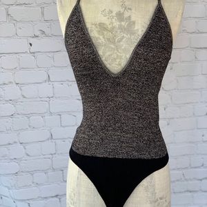 Express Metallic Bodysuit